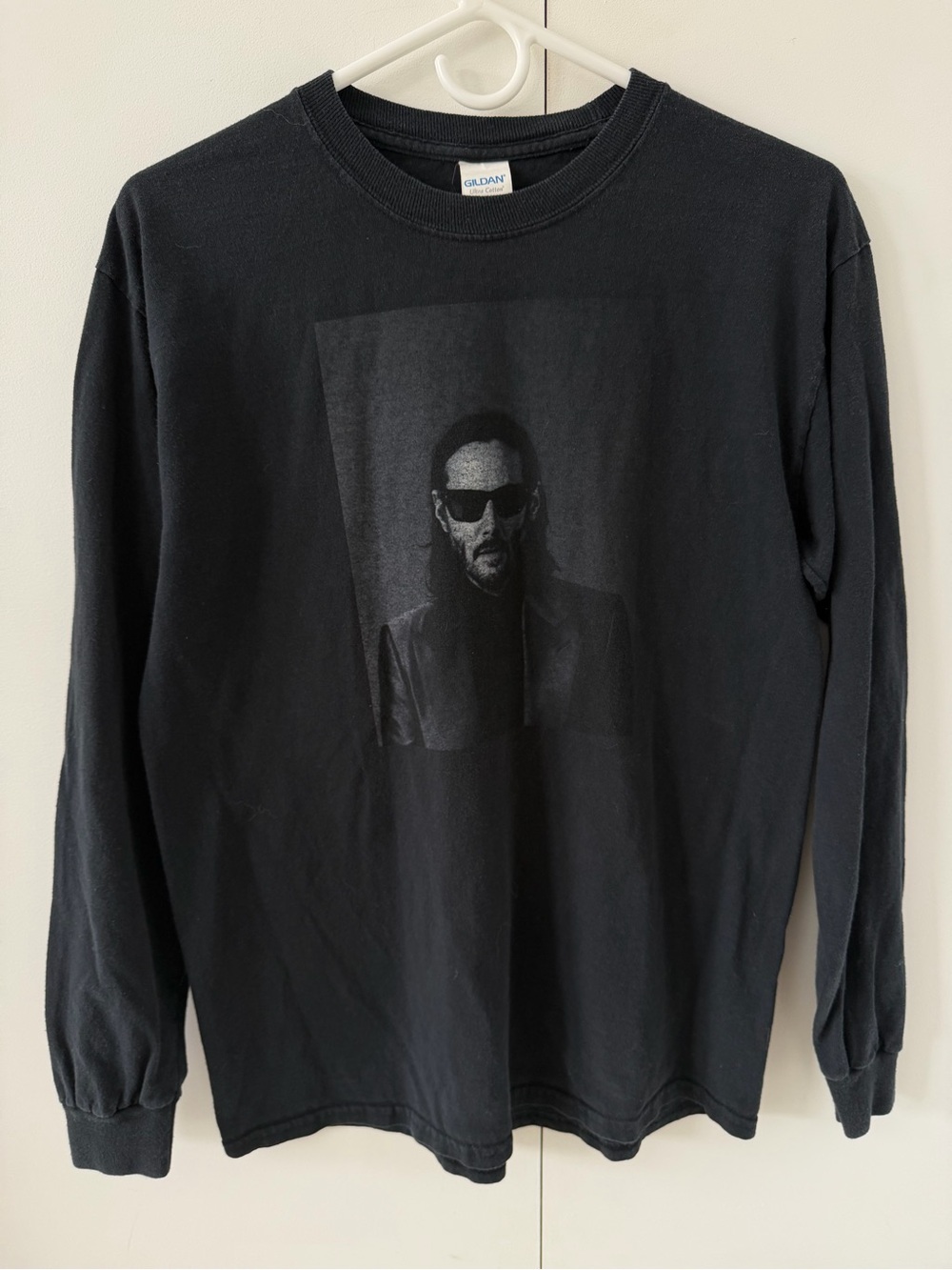 “Keanu Kares” long sleeve black shirt
